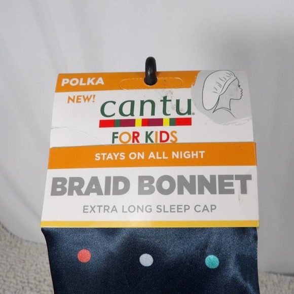 New Cantu Polka for Kids Braid Bonnet Classic- One Size Fit Most -Stays on - Picture 2 of 3